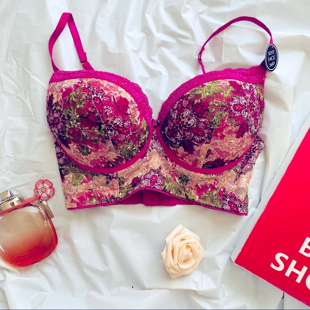 Body frosting sexy lace bra